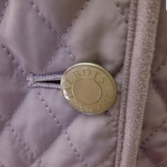 TALBOTS LAVENDER QUILTED BLAZER - Picture 6 of 6